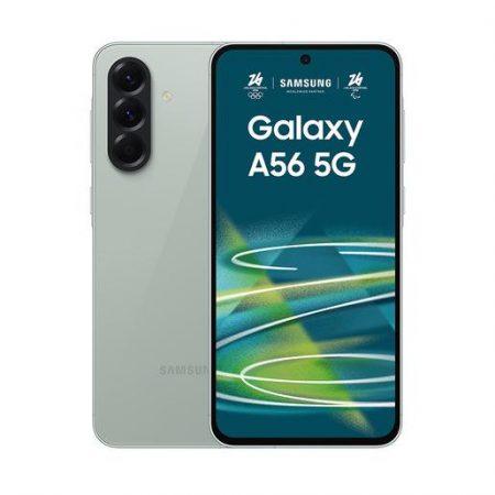 Samsung Galaxy A56 5G, Smartphone con Funzioni intelligenti, Display Super AMOLED 6.7'', 8GB RAM, 128GB, Camera 50MP, Batteria 5.000 mAh, IP67, Awesome O