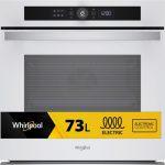 Whirlpool WOI4S8HM2SWA Forno multifunzione Bianco 17 funzioni Pizza310° Cook4 Steam+ classe A+ 73Lt, Idrolisi Made in Italy