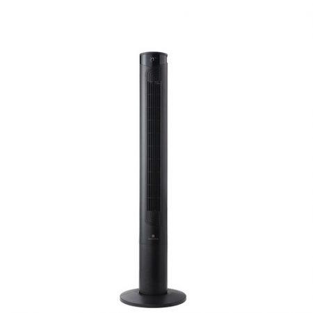 Electroline Ventilatore a torre 116cm ionizzatore telecomando nero