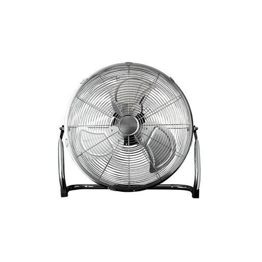 Electroline Ventilatore a piantana 3 pale 45cm adatto a grandi ambienti metallizzato