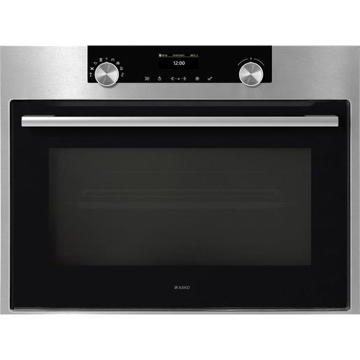 Asko OM8464S Nero, Acciaio inox Solo microonde Da incasso 50 L 1000 W