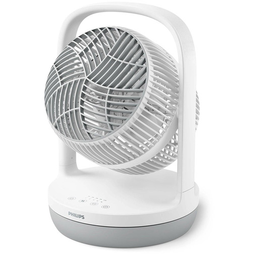 Philips Serie 2000 Ventilatore da tavolo CX2050/00, Flusso d'aria 738 m³/h, Ultra silenzioso 23db