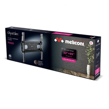 Meliconi Ghostslim Plus FIX400 2,16 m (85'') Nero