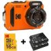 Kodak PIXPRO WPZ2OG6 fotocamera digitale 1/2.3'' Fotocamera compatta 16,76 MP BSI CMOS 4608 x 3456 Pixel Nero, Arancione 2 Kodak PIXPRO WPZ2OG6 fotocamera digitale 1/2.3'' Fotocamera compatta 16,76 MP BSI CMOS 4608 x 3456 Pixel Nero, Arancione