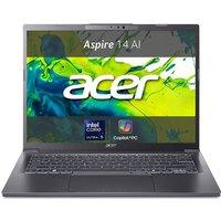Acer Aspire 14 AI A14-52M-5067 Intel Core Ultra 5 226V Computer portatile 35,6 cm (14'') OLED 16 GB DDR5-SDRAM 512 GB SSD Wi-Fi 6E (802.11ax) Windows 11 1 Acer Aspire 14 AI A14-52M-5067 Intel Core Ultra 5 226V Computer portatile 35,6 cm (14'') OLED 16 GB DDR5-SDRAM 512 GB SSD Wi-Fi 6E (802.11ax) Windows 11