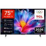 TCL P6L TV 75P6L 75'' 4K HDR, Direct LED, Google TV, HDR10, Dolby Audio, Game Master, VRR, Google Assistant & Alexa, AirPlay 2