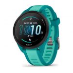 Garmin Forerunner 165 Music 3,05 cm (1.2'') AMOLED 43 mm Digitale 390 x 390 Pixel Touch screen Turchese GPS (satellitare)