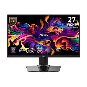 MSI MAG 272QP QD-OLED X24 Monitor PC 67,3 cm (26.5”) 2560 x 1440 Pixel Wide Quad HD Nero