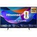Hisense Smart TV 50'' 4K TV 50A6S, 60Hz, DTS Virtual X, VIDAA OS con 1000+ APP, HDR 10+, Game Mode Plus, Bluetooth, Wifi, Alexa Built-in, AirPlay2, lativ