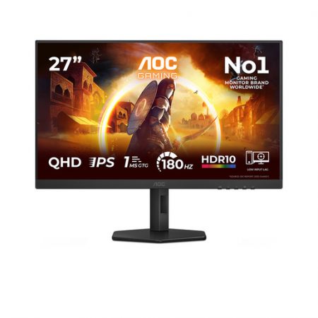 AOC G4 Q27G4XF Monitor PC 68,6 cm (27'') 2560 x 1440 Pixel Quad HD LED Nero, Grigio