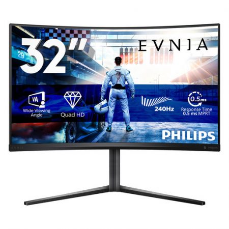 Philips Evnia 5000 32M2C5500W/00 Monitor PC 80 cm (31.5'') 2560 x 1440 Pixel Quad HD LCD Nero