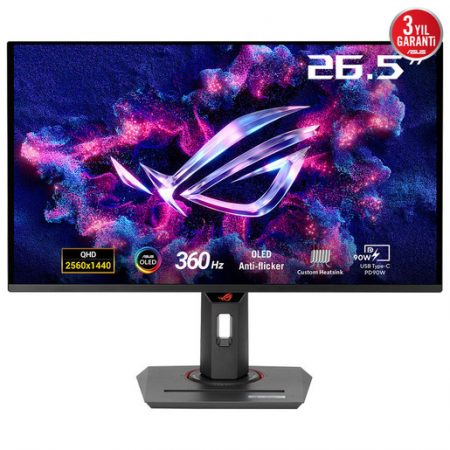 ASUS ROG Strix OLED XG27ACDNG Monitor PC 67,3 cm (26.5'') 2560 x 1440 Pixel Quad HD QD-OLED Nero