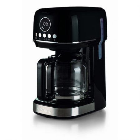 Ariete 1396 Macchina da caffè con filtro Moderna, Caffè americano, Capacità fino a 15 tazze, Base riscaldante, Display LCD, Filtri estraibili e lavabili,