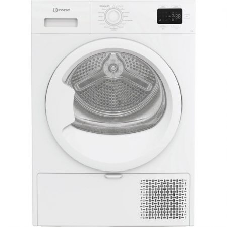 Indesit C YD 83D WW IT, Capacità 8kg, classe D, colore White, Dispay digitale, QuickDry, Slim