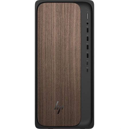 HP OmniDesk M03-0015nl AI Intel Core Ultra 5 225 16 GB DDR5-SDRAM 512 GB SSD Windows 11 Home Tower PC AI PC Nero, Legno