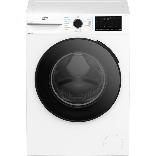 Beko b300 BMWUR10149DC 10kg, Classe A-30%, Bianco, Motore Inverter 1400 giri, Display touch, Porta con cover, EnergySpin™, Vapore
