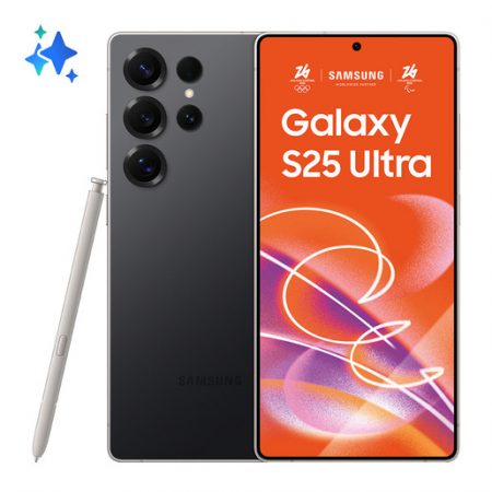 Samsung Galaxy S25 Ultra Smartphone AI, Display 6.9'' QHD+ Dynamic AMOLED 2X, Fotocamera 200MP, RAM 12GB, 256GB, 5.000 mAh, Titanium Black