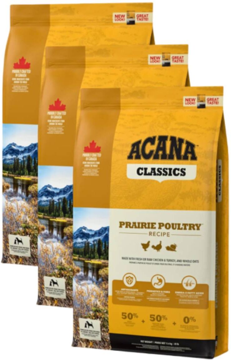 ACANA Dog Prairie Poultry KIT RISPARMIO 3X14.5KG