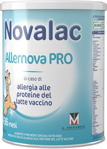 MENARINI COMM Novalac Allernova Pro Latte in Polvere 400 grammi 1 MENARINI COMM Novalac Allernova Pro Latte in Polvere 400 grammi