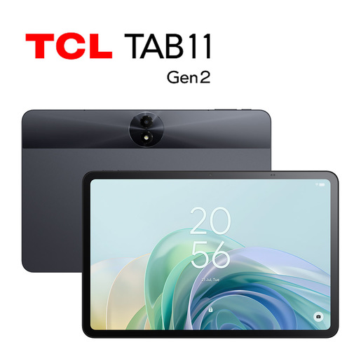 TCL TAB 11 Gen 2 Mediatek 256 GB 27,9 cm (11'') 6 GB Wi-Fi 5 (802.11ac) Android 14 Grigio