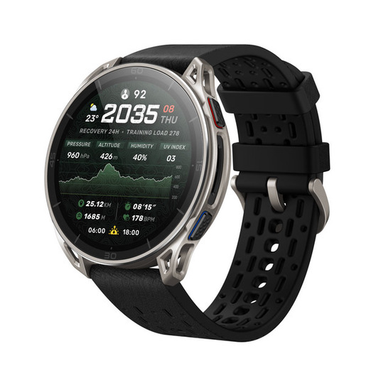 Amazfit Cheetah 2 Ultra 3,81 cm (1.5'') AMOLED Digitale 480 x 480 Pixel Touch screen Titanio Wi-Fi GPS (satellitare)