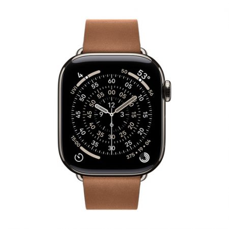 Apple Cinturino Modern caramello (42 mm) - Medium