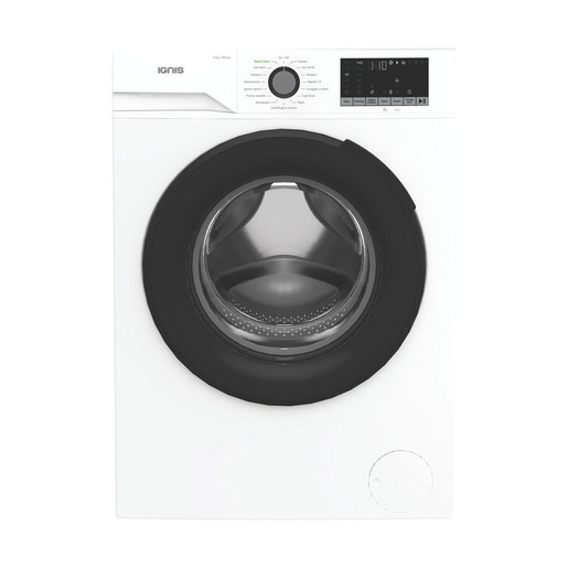 Ignis IG 0149DB IT, lavatrice a carica frontale 10 kg, A-30%, motore inverter, 1400 giri display digitale XL, vapore