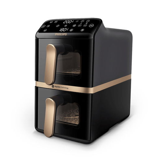 Philips Serie 4000 Airfryer con doppio cestello verticale