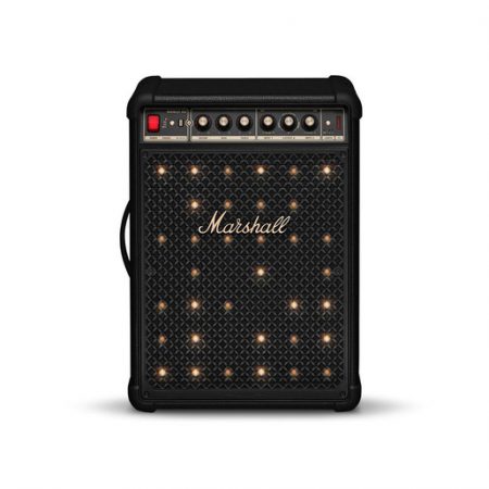 Marshall Bromley 450 altoparlante portatile e per feste Altoparlante portatile stereo Nero, Ottone 80 W