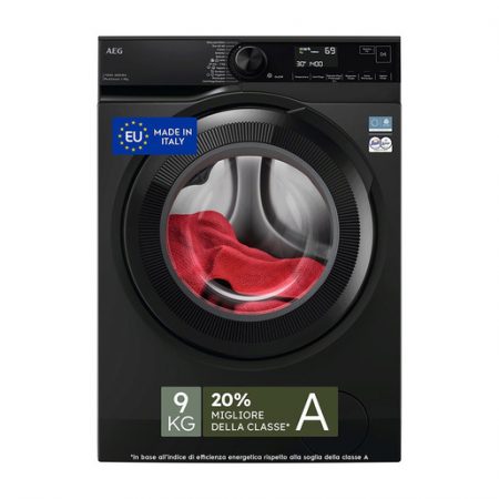AEG Series 7000 Lavatrice Carica Frontale 9 Kg Classe A-20% 1400 Giri MADE IN ITALY LR7FH94DG