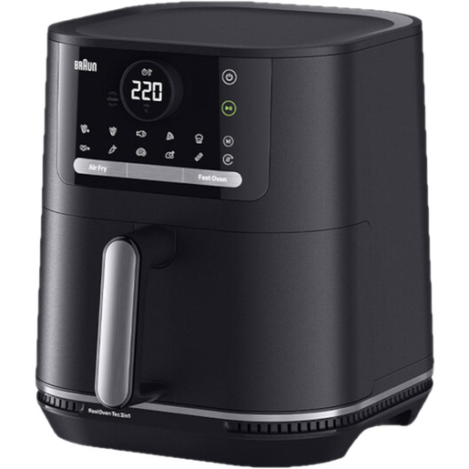 Braun HF5050 Singolo 6 L Indipendente 2000 W Friggitrice ad aria calda Nero, Grigio