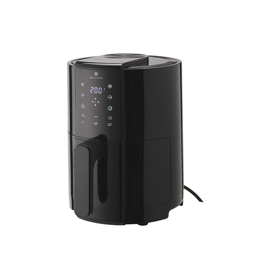 Electroline ELNEXTAIRFRYER385BTR friggitrice Singolo 1,8 L Indipendente 1000 W Friggitrice ad aria calda Nero
