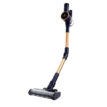 Electroline PSRE2116F scopa elettrica Aspirapolvere a bastone 2 in 1 Batteria Secco HEPA Senza sacchetto Blu, Bronzo 2,5 Ah