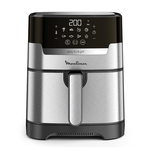 Moulinex EZ505D10 friggitrice Singolo 4,2 L Indipendente 1400 W Friggitrice ad aria calda Acciaio inox