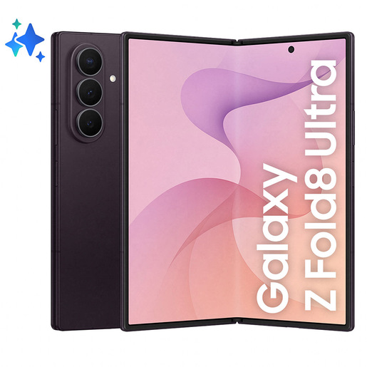 Samsung Galaxy Z Fold8 Ultra, 1TB, Violet Shadow, Processore Potente, Batteria 5000 mAh, Multischermo, RAM 16GB, Camera 200 MP, Now Nudge, Assistente Fot