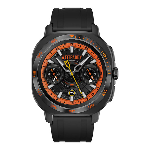 FITPADDY FitWatch Pro 3,63 cm (1.43'') AMOLED Digitale 466 x 466 Pixel Touch screen Nero