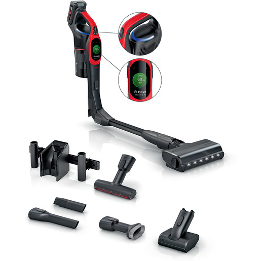 Bosch BCS1041PET Scopa elettrica, Unlimited 10 ProAnimal, Rosso