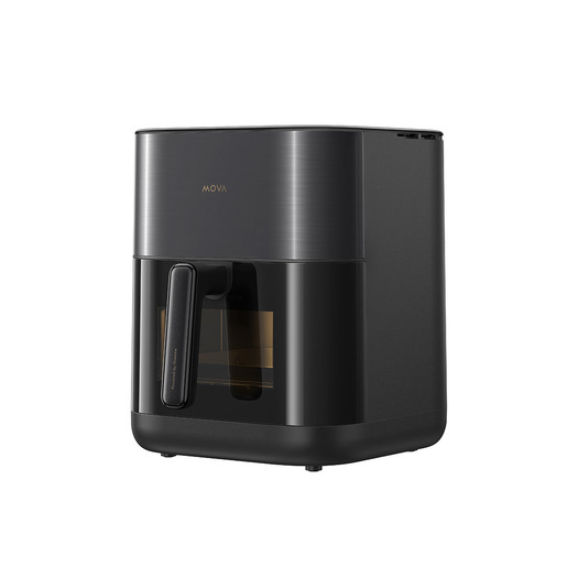 MOVA FD10 Pro Friggitrice ad Aria, Friggitrice Senza Olio da 6L per una Cottura Rapida e Croccante, Interno in Metallo, Sistema a Doppio Riscaldamento, 1