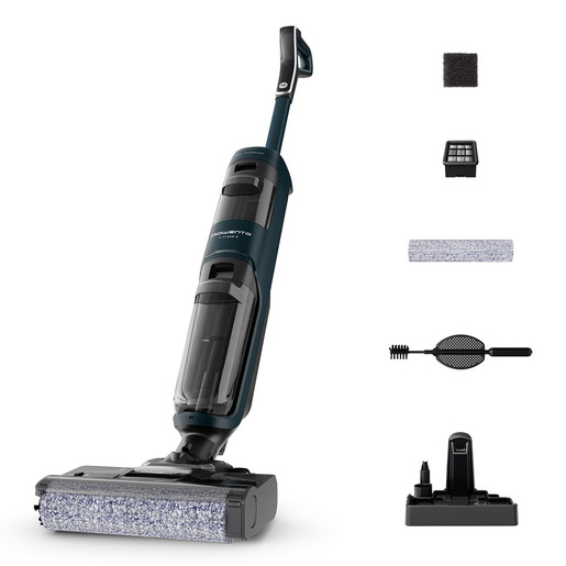 Rowenta X-Clean 2 , Lavapavimenti Senza Fili , Modalità ECO/MAX, Leggero, Pulizia dei Bordi, Auto-Pulizia, GZ2251 - 0 L