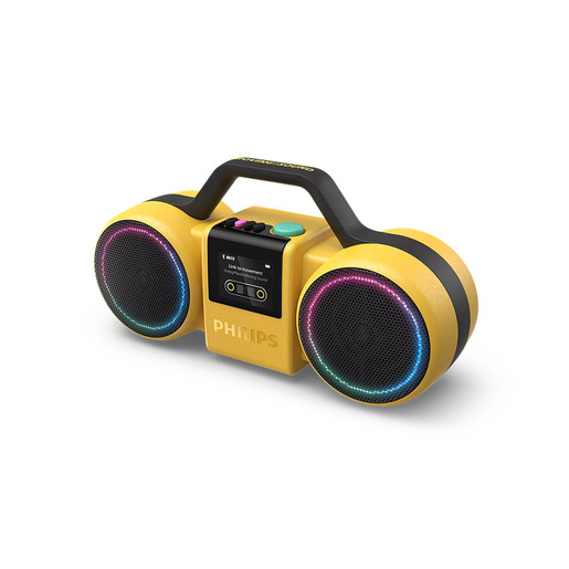 Philips The Roller Altoparlante portatile stereo Giallo 60 W