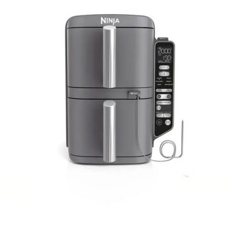 Ninja Friggitrice ad aria Double Stack XL da 9,5 L con sistema SmartCook SL451EU