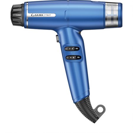 GA.MA Phon IQ LIte Blue, Eleganza italiana e innovazione tecnologica. l’asciugacapelli ultracompatto, progettato per garantire risultati impeccabili con