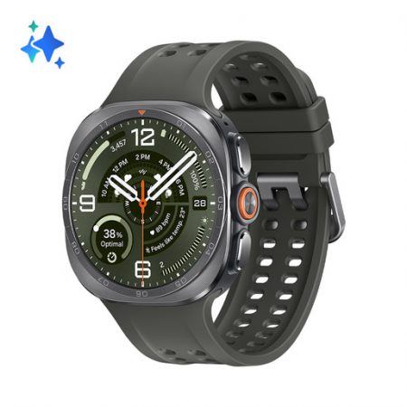 Samsung Galaxy Watch Ultra2, 47 mm, Titanium Silver, LTE, design resistente, 800mAh, IP69K, luminosità 5000nit, trail run, diving, 10 ATM, SOS, punteggio