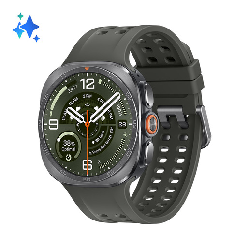 Samsung Galaxy Watch Ultra2, 47 mm, Titanium Silver, LTE, design resistente, 800mAh, IP69K, luminosità 5000nit, trail run, diving, 10 ATM, SOS, punteggio
