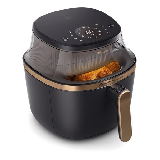 Philips Serie 3000 NA332/00 Airfryer 6.2 L, Friggitrice ad aria 16 in 1, App ricettario