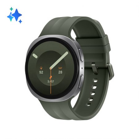 Samsung Galaxy Watch9, 44mm, Silver, Bluetooth, Design sottile anti-urto, guida al sonno, coaching salute, benessere cardiaco, batteria da 445 mAh, Snapd