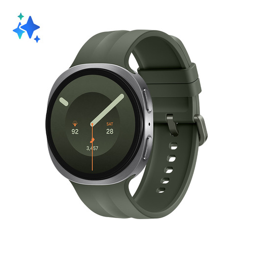 Samsung Galaxy Watch9, 44mm, Silver, Bluetooth, Design sottile anti-urto, guida al sonno, coaching salute, benessere cardiaco, batteria da 445 mAh, Snapd