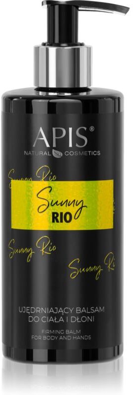 Apis Natural Cosmetics SUNNY RIO balsamo rassodante per mani e corpo 300 ml