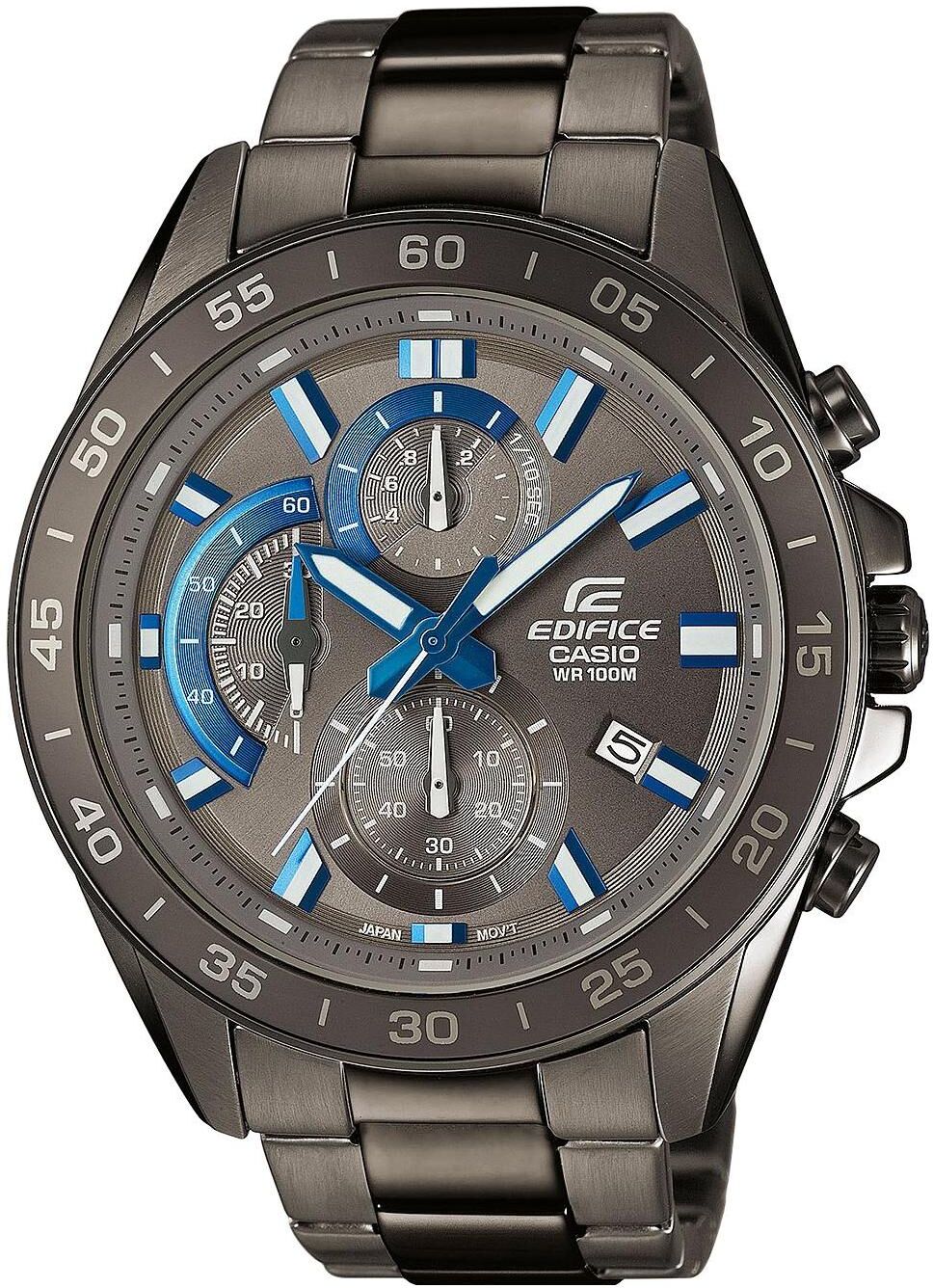 Casio Orologio da polso, Edifice, Nero, (Cronografo, 47 mm)