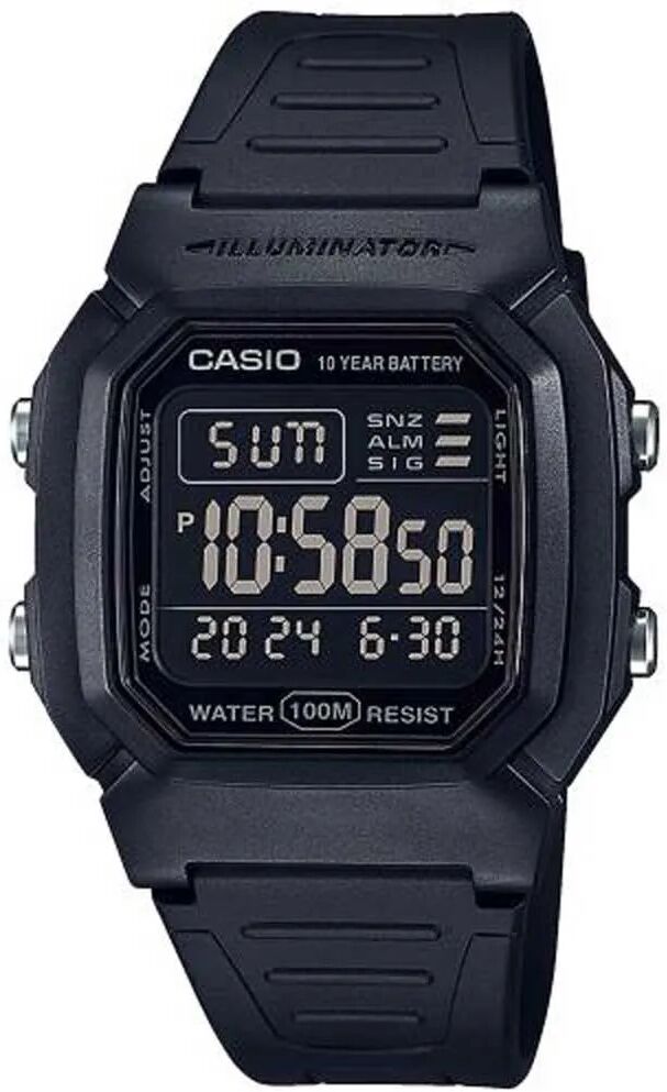 Casio Orologio da polso, Collezione, Nero, (Cronografo, 44 mm)